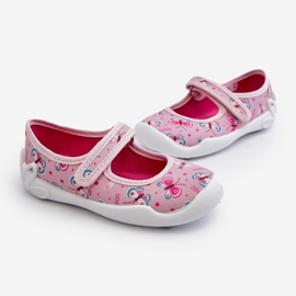 Befado Lasten Butterfly Ballerina Tossut 114X523 Pinkki vaaleanpunainen 1