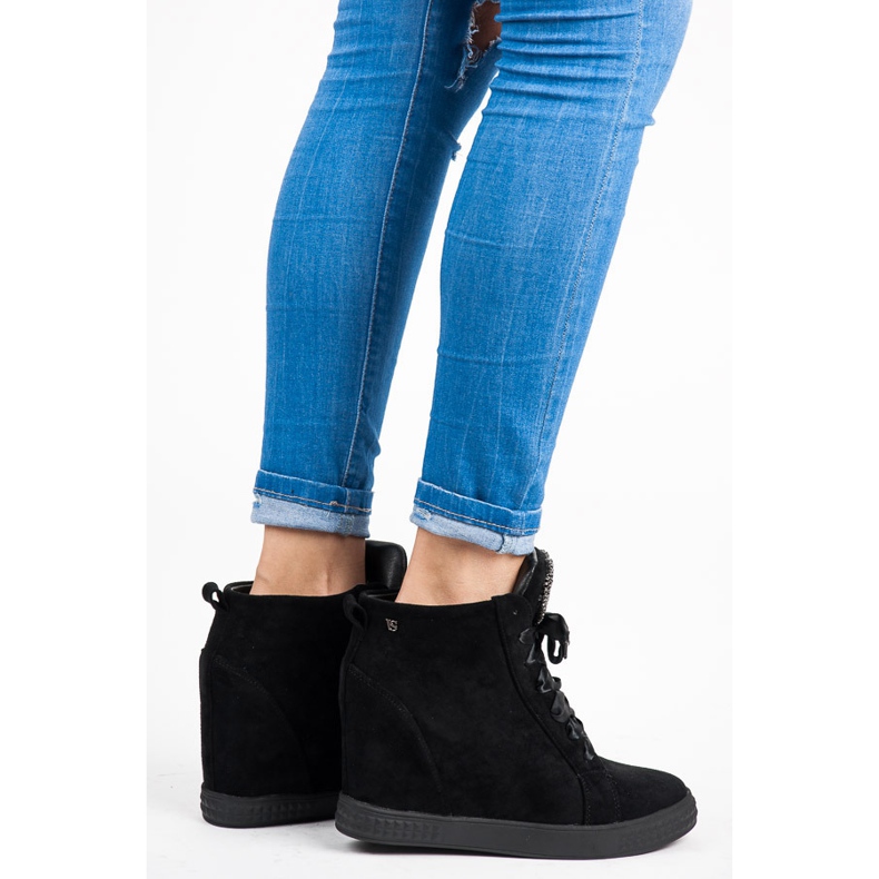 Vices New Collection Lenkkarit sidottu nauhalla musta 2 Vices New Collection Lenkkarit sidottu nauhalla musta 2