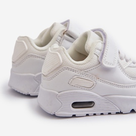 Valkoiset Krissandra lasten tarranauhalenkkarit valkoinen 2