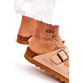 Klassiset naisten Big Star -tossut LL274478 beige 1