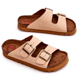 Klassiset naisten Big Star -tossut LL274478 beige 3