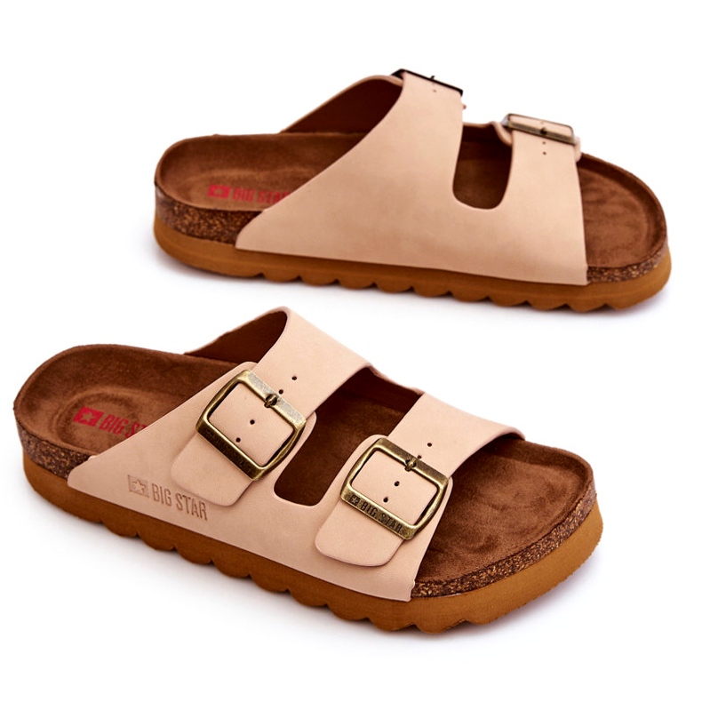 Klassiset naisten Big Star -tossut LL274478 beige 3