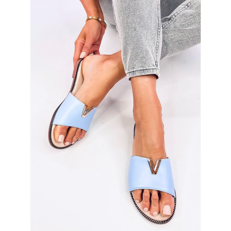 Pajunsiniset naisten kasvotossut sininen 1