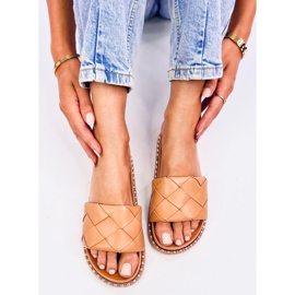 Sunny Khaki naisten tossut beige 1