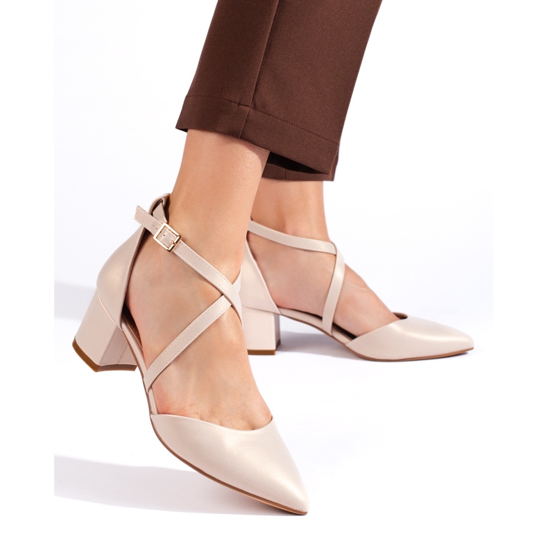 Beiget naisten pumput Sergio Leonelta 1