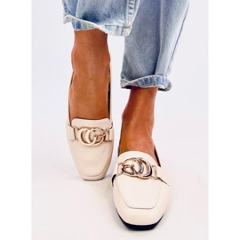 Naisten housut Elisa Beige 1