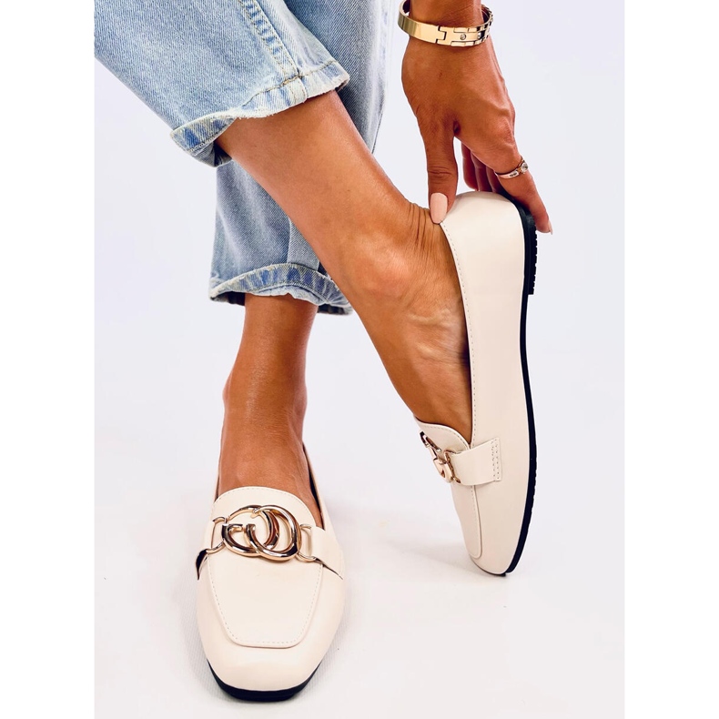 Naisten housut Elisa Beige 2