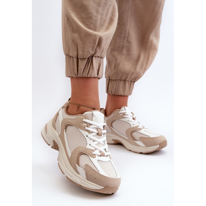 Beige Kildia naisten tennarit, urheilukengät 2