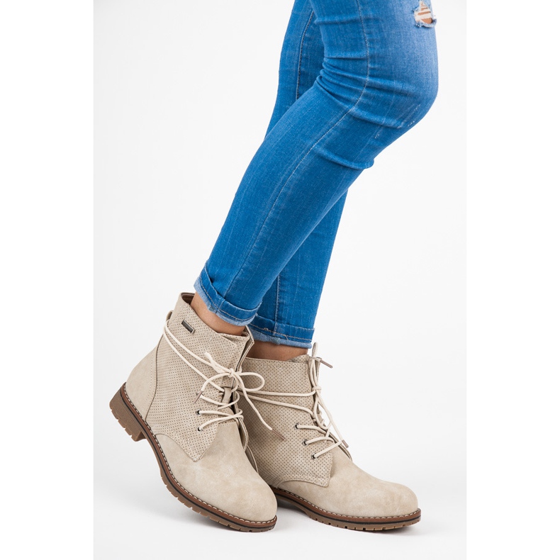 Juliet Beiget nilkkurit tasaisilla koroilla 2