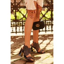 S.Barski Koristetut korkokengät D&amp;A CR026 musta 1