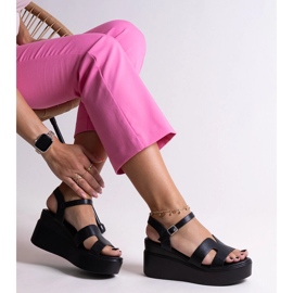 Reema mustat kiila sandaalit 1 Reema mustat kiila sandaalit 1