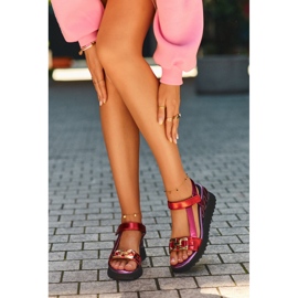 S.Barski Naisten kiila sandaalit D&amp;A CR954 Purppura violetti 1