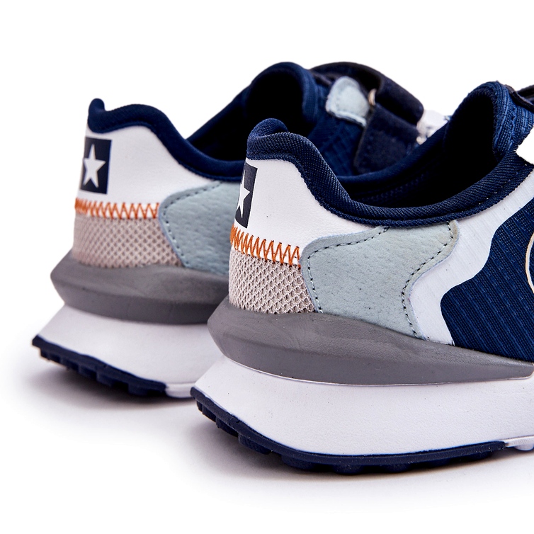 Lasten lenkkarit Memory Foam System Big Star LL374225 Navy Blue sininen 1