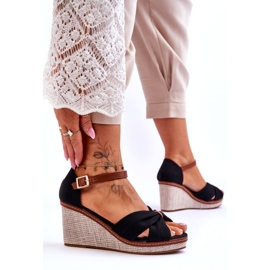 Naisten mustat sandaalit 3