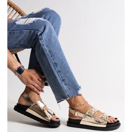 Basheran kullanväriset sandaalit kultainen 1 Basheran kullanväriset sandaalit kultainen 1