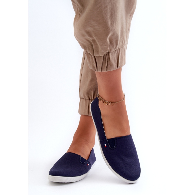 News Lenkkarit liukuvat naisten laivastonsininen 24tx02-7655 lenkkarit 4