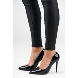 Seastar Mustaksi lakatut korkokengät 1