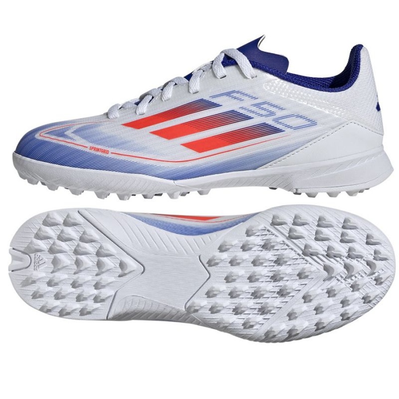 Adidas F50 League Tf IF1372 jalkapallokengät valkoinen 1
