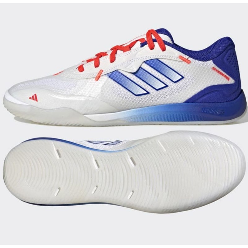 Adidas Fevernova Court M IG8766 jalkapallokengissä valkoinen 1
