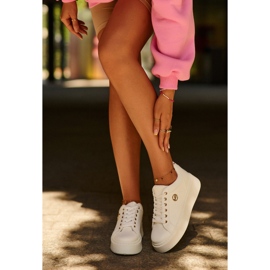 Naisten matalat tennarit, valkoinen Telirra 2