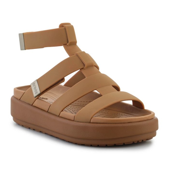 Crocs Brooklyn luxe Gladiator sandaalit 209557-2U3 ruskea 1