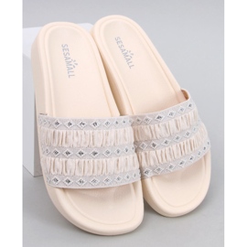 Diakis Beige naisten varvastossut 1