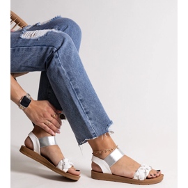 Valkoiset Aldona sandaalit valkoinen 1