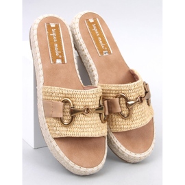 Maters Khaki espadrille-varvastossut beige 1
