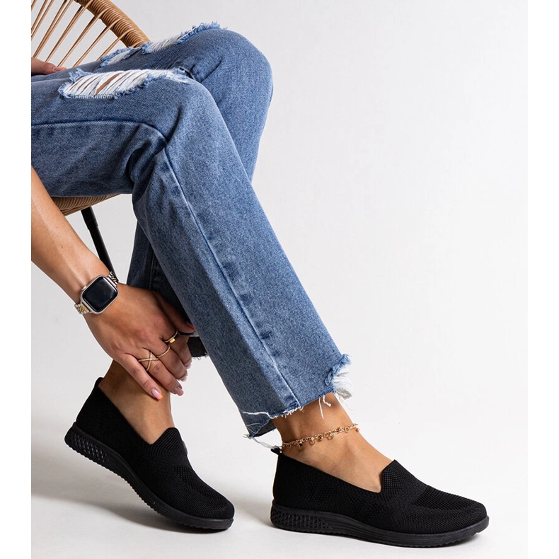 Mustat Abadly-slip-on lenkkarit 1