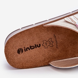 Mukavat naisten varvastossut soljella Inblu CP000045 beige 2