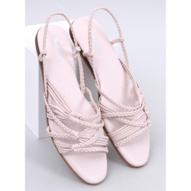 Limbe Beige boho -tyyliset sandaalit 1