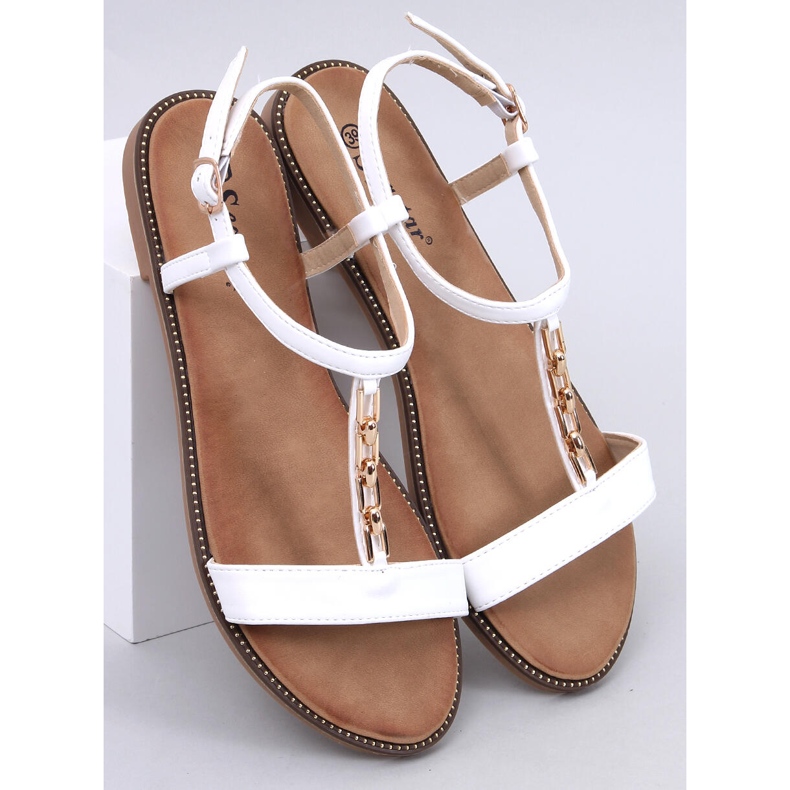 Luzzi White naisten sandaalit valkoinen 1