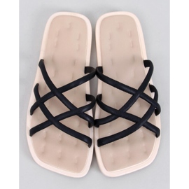 Gomis Mustat kumiset varvastossut 1