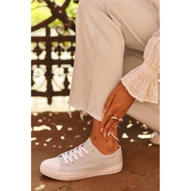 Naisten tekstiiliklassiset matalat tennarit Mint Lennabella sininen 2