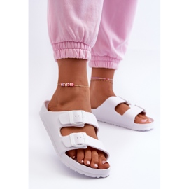 Naisten vaahtovarvastossut soljilla Valkoinen Luciene 2