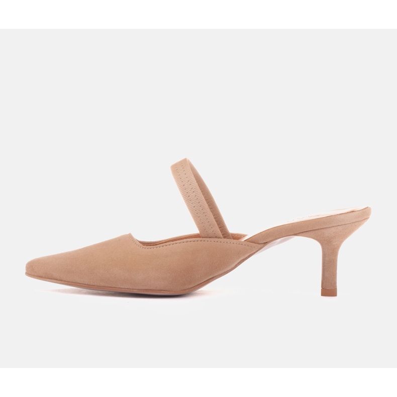 Marco Shoes Emilianin varvastossut beige 1