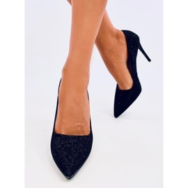 Anabelle Black naisten värikkäitä korkokenkiä musta 1