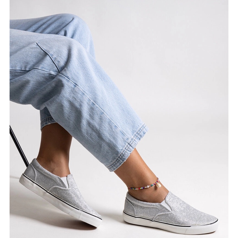 Hopean kiiltävät Lublubah lenkkarit 1