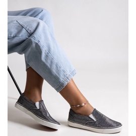 Mustat kiiltävät Lublubah lenkkarit 1