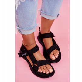 Naisten sandaalit Big Star Black FF274A600 musta 2