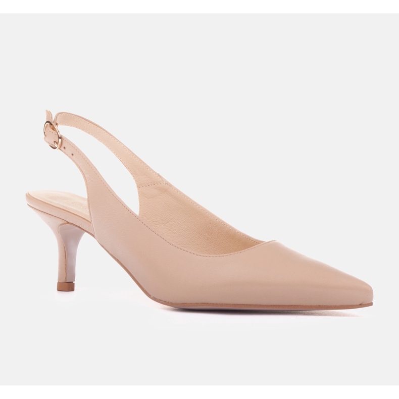 Marco Shoes Merida korkokengät beige 1