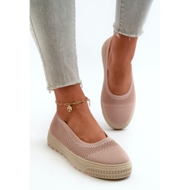 Naisten Slip-on Platform tennarit Pink Pimadea vaaleanpunainen 4
