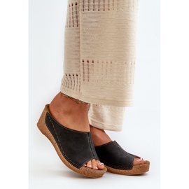 Mukavat naisten kiilavarvastossut Inblu NG000002 musta 2