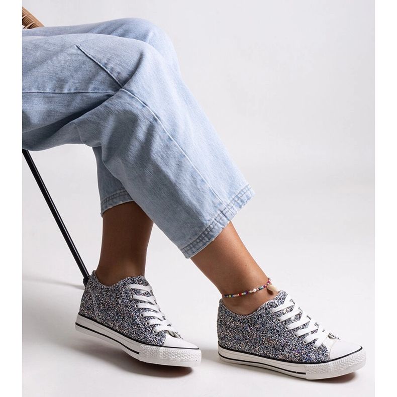 Mustat kiiltävät Jadwa-korkeat lenkkarit 1