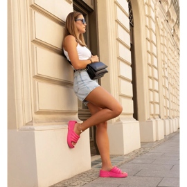 Vaaleanpunaiset massiiviset Wegahta varvastossut vaaleanpunainen 2