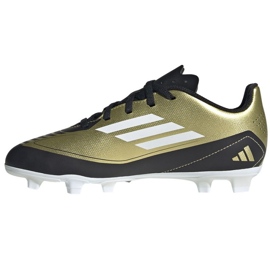 Adidas F50 Club Messi Jr FxG IG9319 kengät kultainen 1