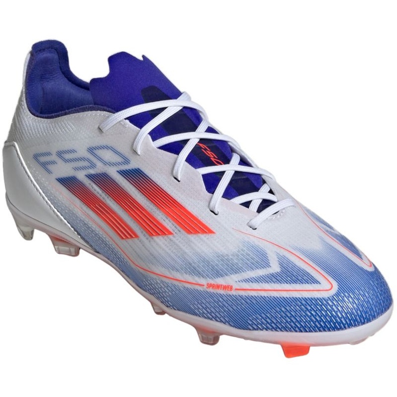 Adidas F50 Pro Fg Jr IF1361 jalkapallokengät valkoinen 1