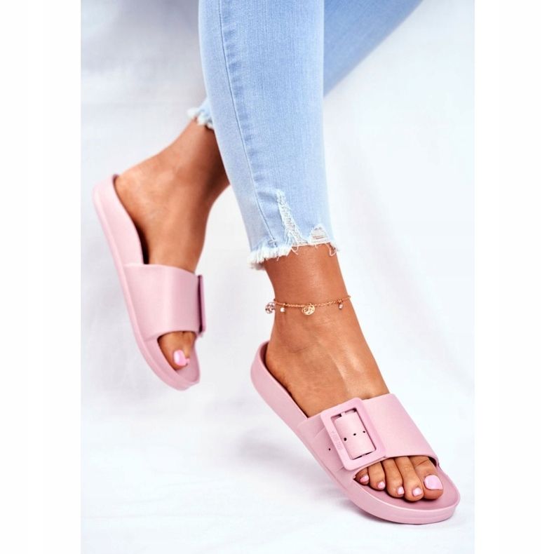 Naisten tossut Big Star soljella Pinkki FF274A387 vaaleanpunainen 4