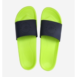 Miesten varvastossut 4FMM00FFLIM047A-45S Vihreä musta 2