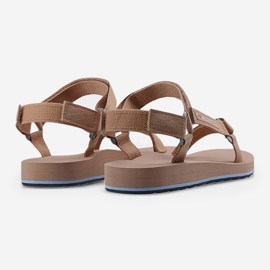 Naisten urheilusandaalit 4FRSS24FSANF054-83S beige 1